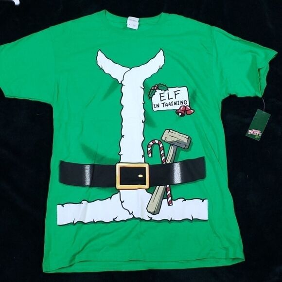 "ELF IN TRAINING" T-SHIRT  - Picture 1 of 4